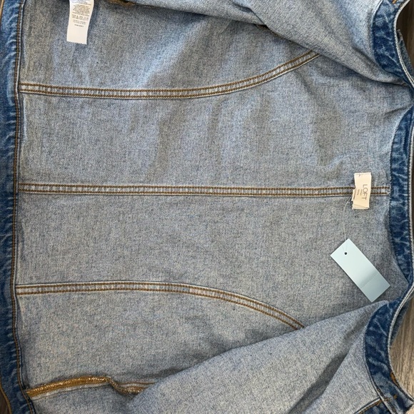 NWT The Loft Petite Blu Jean Denim Jacket Women’s Size XSP Button Front - Picture 5 of 8